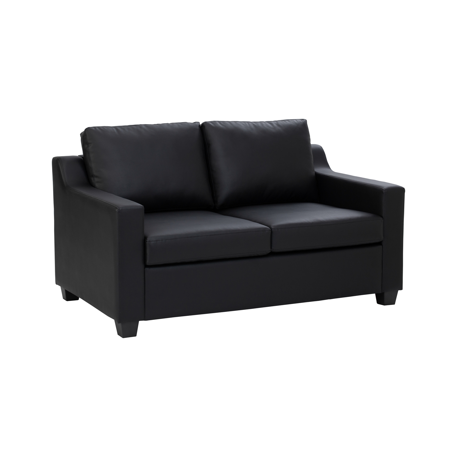 Baleno 2 Seater Sofa Black