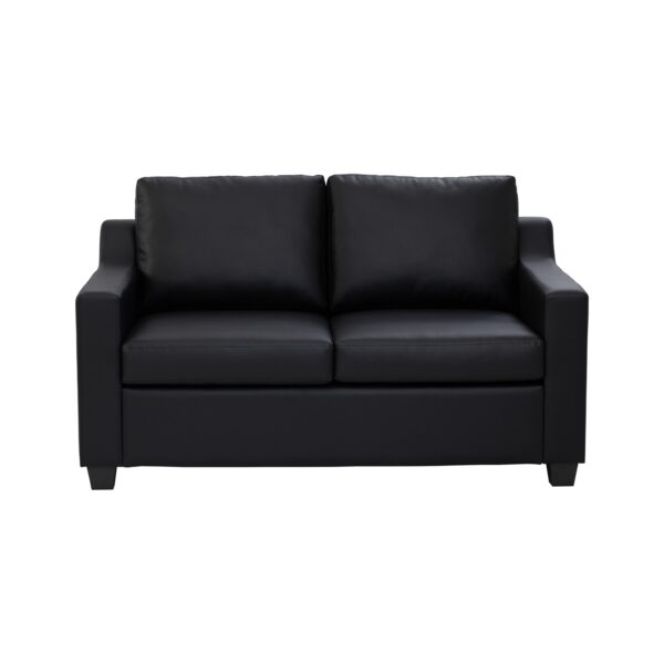 Baleno 2 Seater Sofa Black