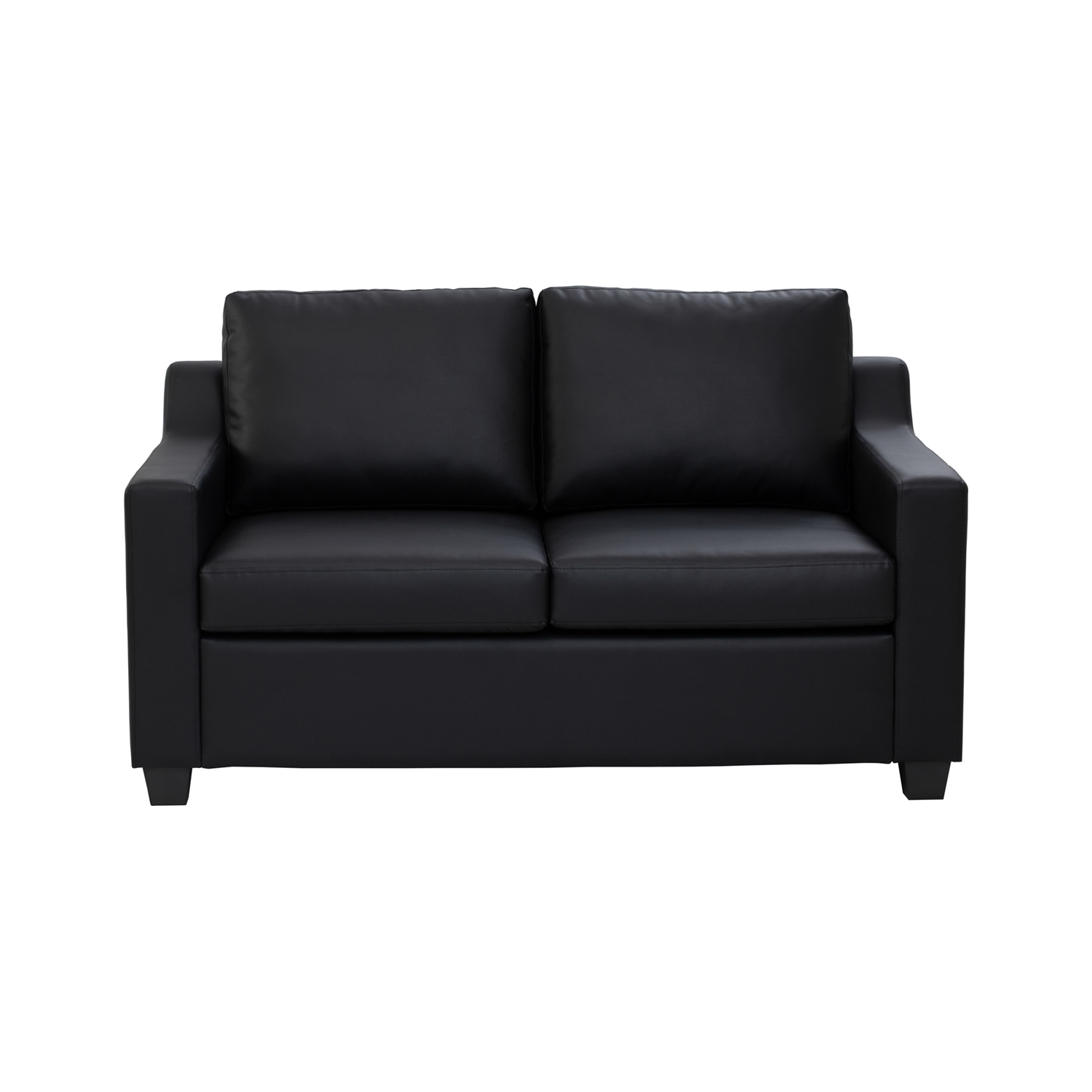 Baleno 2 Seater Sofa Black
