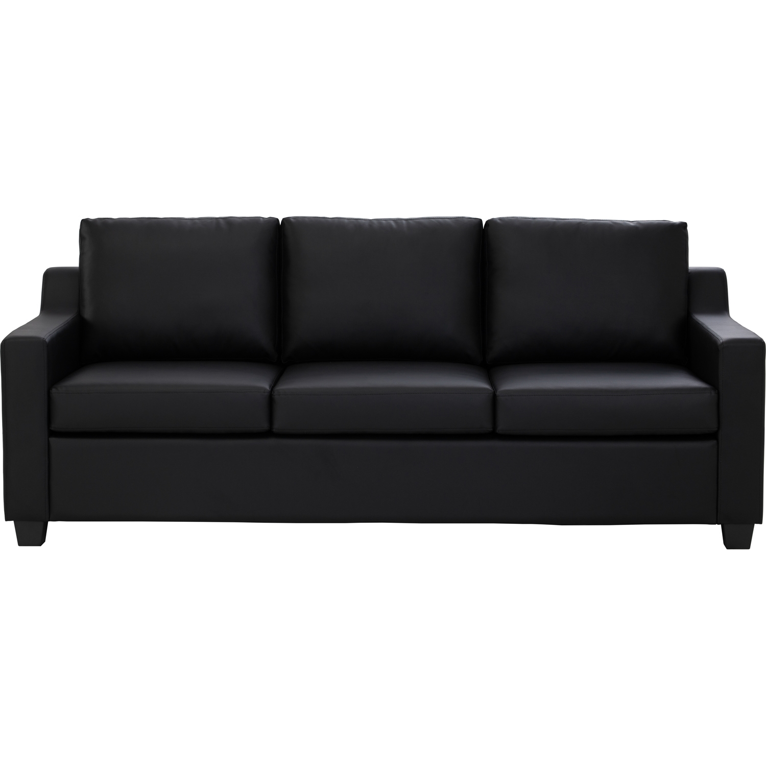 Baleno 3 Seater Sofa Black