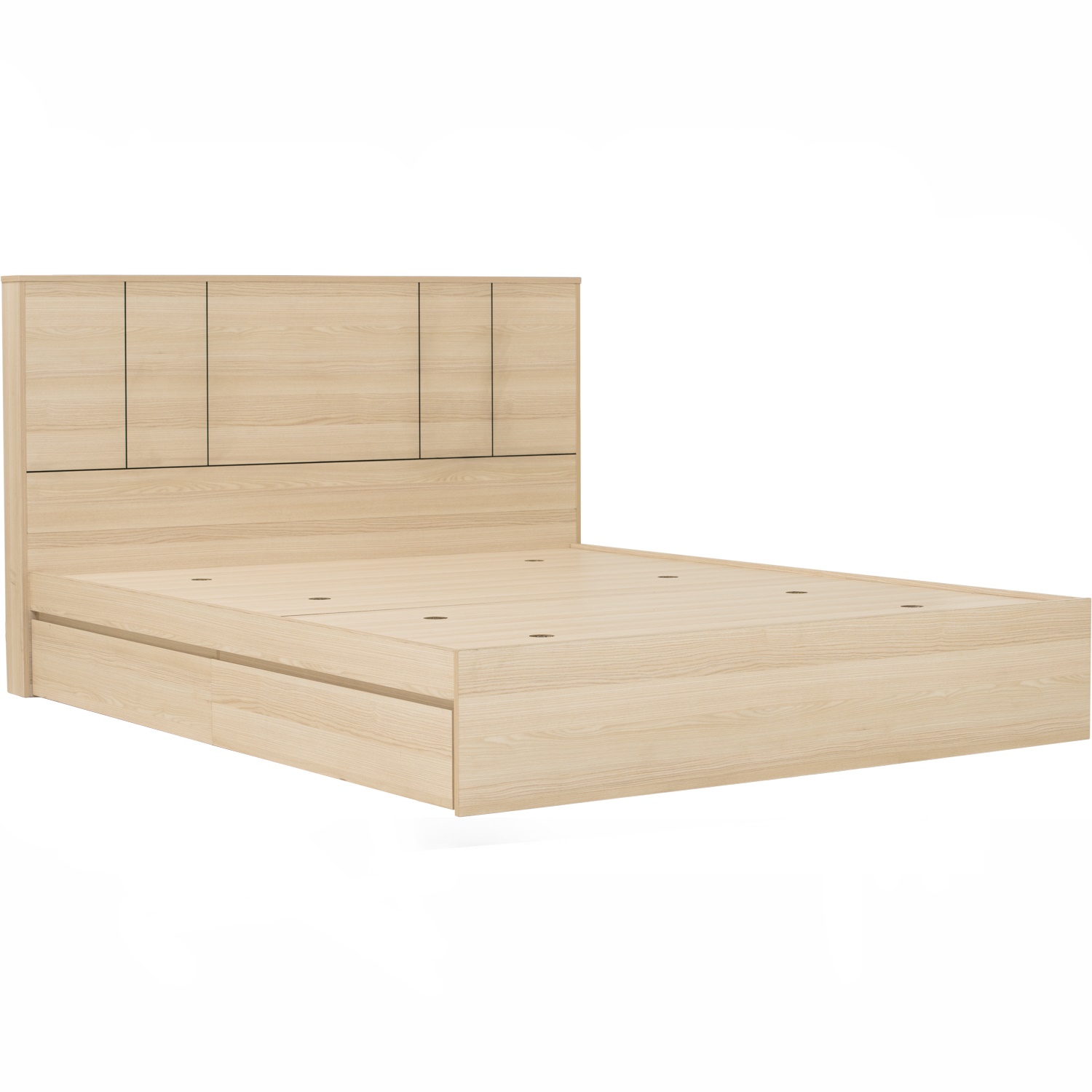 Harrington Queen Bed With Storage With 1900MM Side Rail