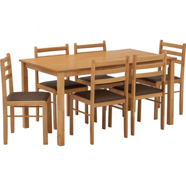 Wald Dining Set 1+6